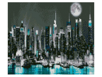 Алмазная картина New York City 30х40 см, Strateg