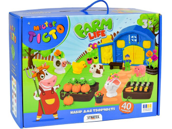 Набір для творчості Містер тісто Farm Life, Strateg