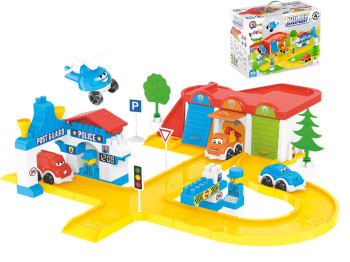 Игровой гараж полиция Police Department Технок 0006
