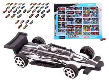 Набор игрушечных машинок Racing Metal, 40 шт, металлические машинки, BT-040-40