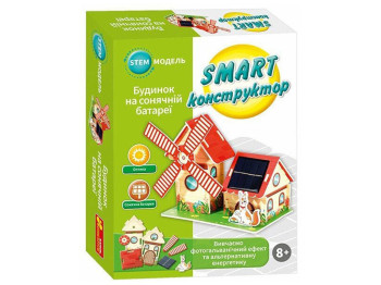 SMART конструктор "Дом на солнечных батареях", Ranok Creative 10100701У