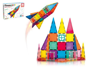 Магнитный конструктор PicassoTiles Magnetic Building Blocks, 36 деталей