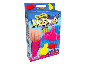 Кинетический песок KidSand Mini 200 грамм, Danko Toys
