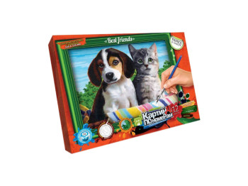 Набір для творчості Картина за номерами велика, Danko Toys