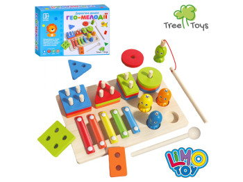 Деревянная игрушка Многофункциональная доска. Tree Toys MD 0855