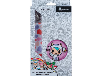 Набор бейджов на липучке и подвеска 2 шт. Tokidoki. Kite TK24-3010-1