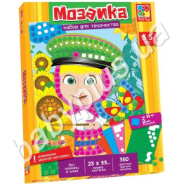 Весела мозаїка Маша та метелик (рус)