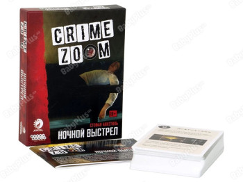 Настільна гра Crime Zoom. Нічний постріл. Hobby World 4630039153307