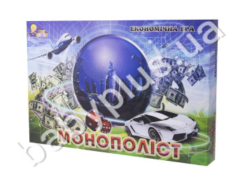 Настольная игра Монополист. Maximus МГ 007-1. Укр