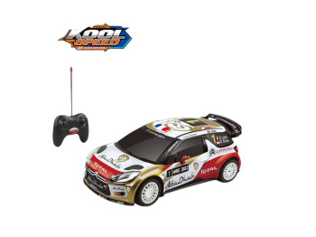 Машинка радіокерована Citroen DS 3 WRC, 1:20 біла з пультом, швидкість 8 км/год, Kool Speed