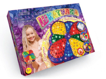 Набор для творчества Шкатулка из кристаллов своими руками, Danko Toys