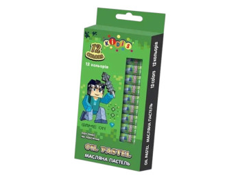 Пастель масляная KIDIS Level Up 9160, 12 цветов
