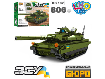Конструктор Танк. KB 182. 806 деталей