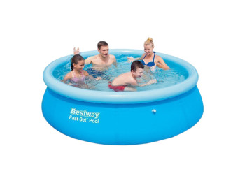Басейн сімейний надувний круглий Fast Set. Bestway 57265