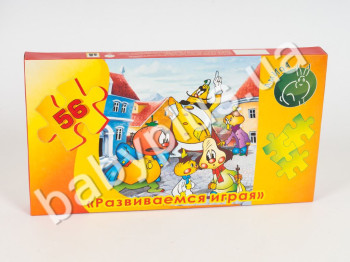 Мягкие пазлы 56 элементов 