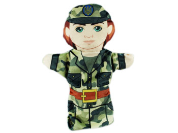 Кукла на руку Военнослужащий 31см, Копиця