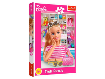 Пазл Trefl Barbie Встречайте Барби, 100 деталей