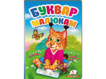 Дитяча книга Перші знання малюка. Буквар малюкам. Пегас 9789669476074