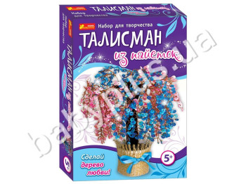 Набор для творчества, Талисман из пайеток Дерево любви, Ranok Creative