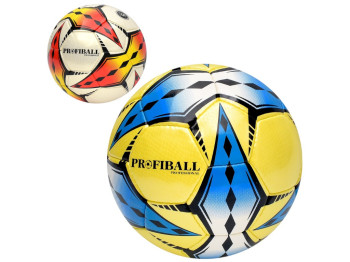 Мяч футбольный размер 5 ProFiball 5000-2, 32 панели, PU покрытие (цена за 1 шт)