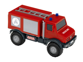 Пожежний автомобіль Unimog з етикеткою, Klein 3815