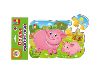 М'які пазли Порося А5, Vladi Toys