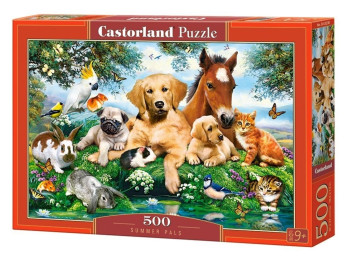 Пазлы Приятели 500 элементов, Castorland