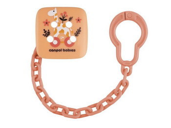 Цепочка к пустышке Toys, ABS-пластик, 0+, 2/438_pin, Canpol Babies