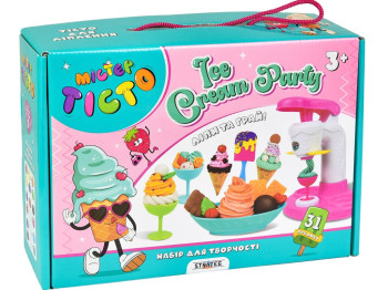 Набір для творчості Містер тісто Ice Cream Party, Strateg