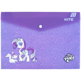 Папка на кнопці Kite My Little Pony LP25-244, формат A4, поліпропілен, Kite