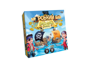 Настольная игра Морской бой Pirates Gold. Danko Toys G-MB-03U