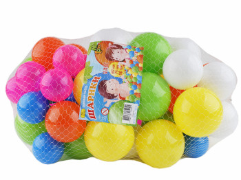 Набор шариков Микс 50 шт. 6 см., 7.5. см. 8 см. M.Toys 20104