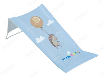 Лежак для купания с рисунком голубой Лесная сказка. Tega Baby FF-026-108