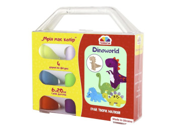 Набор деревянных раскрасок Dino, Гамма