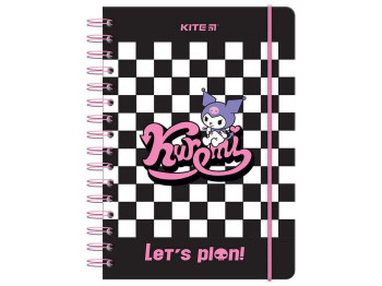Щоденник на спіралі, тверда обкладинка, Kuromi, Kite