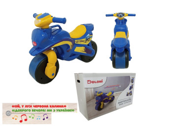 Мотобайк музыкальный. TM Doloni Toys 0139-64. Укр. песни.