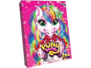 Набір для творчості 7в1 Pony Land. Danko Toys PL-01-01U