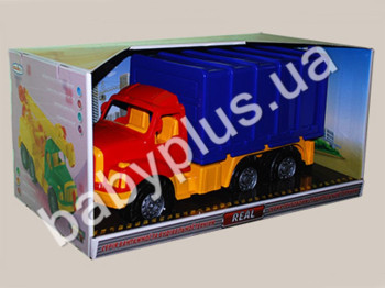 Машина Магирус фургон в коробке. 4 цвета. Colorplast 1500