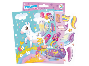 Игровой набор со стикерами Однорожка, DoDo 300860