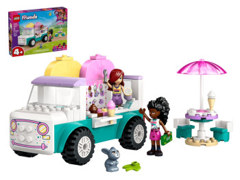 Конструктор LEGO Friends Хартлейк-Сити. Фургон с мороженым, 92 деталей