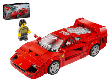 Конструктор LEGO Speed Champions Суперкар Ferrari F40, 318 деталей