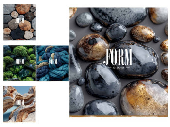 Зошит шкільний загальний у клітинку Form Studio, 60 аркушів, Школярик 060-3769K