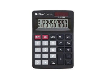 Калькулятор BS-010 10 г., 2-пит, Brilliant BS-010