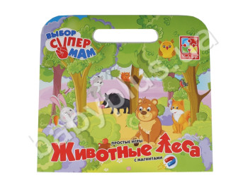 Прості ігри з магнітами Тварини лісу, Vladi Toys