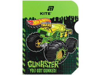 Блокнот А6 Hot Wheels, Kite HW26-223, клітинка, 60 аркушів