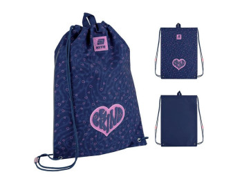 Сумка для обуви со шнурками Be Kind K25-600M-9, 46×33 см, затяжка шнурком, Kite