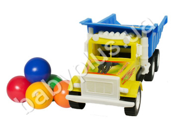 Машинка Фарго тривісна з кульками. Kinderway KW-07-601-4