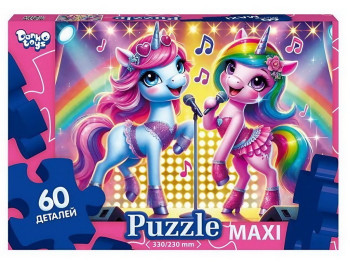 Пазли 60 елементів Maxi, Danko Toys