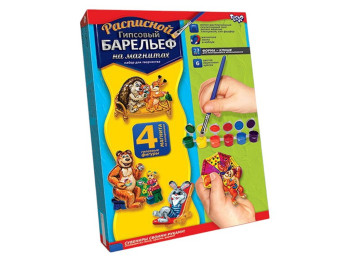 Набір для творчості Писаний гіпсовий барельєф малий, Danko Toys