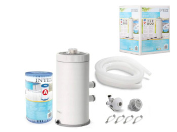 Фільтр-насос картриджний Intex 26638, 3407 л/год, , 220-240V